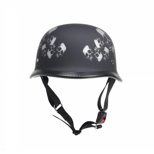 Grote foto redbike rk 305 duitse helm doodskop motoren kleding