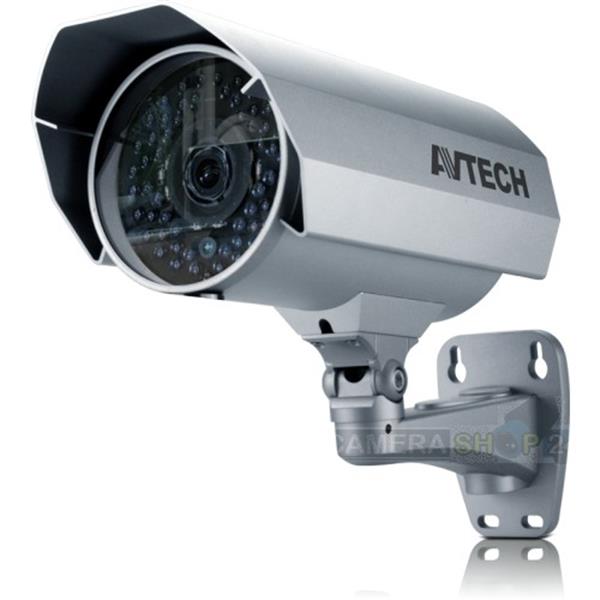 Grote foto op op avtech hd ip camera 25m nachtzicht 6mm lens zwart avm357zap audio tv en foto professionele video apparatuur