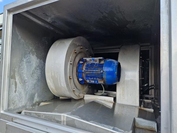 Grote foto cretel pwr550.80hr cd150 krattenwasser met droogtunnel agrarisch tuinbouw