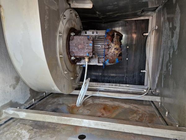 Grote foto cretel pwr550.80hr cd150 krattenwasser met droogtunnel agrarisch tuinbouw