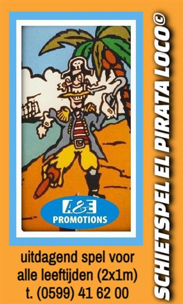 Grote foto huur piraten attracties t. 0599 416200 hobby en vrije tijd feestartikelen verhuur