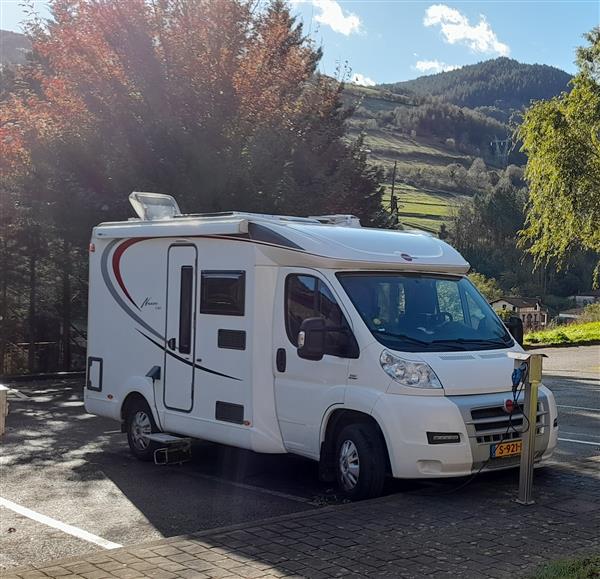 Grote foto b rstner nexxo t 569 compact euro 5 570cm lang caravans en kamperen campers