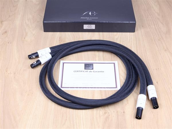 Grote foto absolue creations ul tim highend audio interconnects xlr 1 6 metre audio tv en foto onderdelen en accessoires