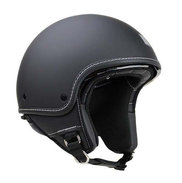 Grote foto motocubo beetle jethelm ece 22.06 mat zwart motoren kleding