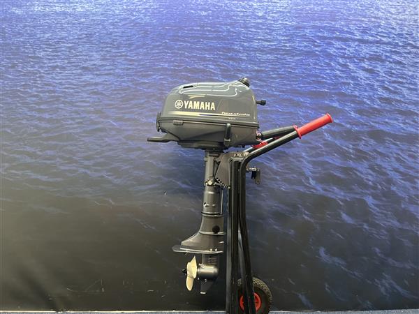 Grote foto yamaha 6pk buitenboordmotor artnr. 8076 nieuwstaat f6cmhs watersport en boten buiten en binnenboordmotoren