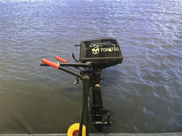 Grote foto tohatsu 6 pk gebruikt kortstaart als nieuw artnr. 4634 watersport en boten buiten en binnenboordmotoren
