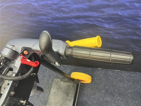 Grote foto yamaha 9.9 pk buitenboordmotor artnr 0289 bijna nieuw watersport en boten buiten en binnenboordmotoren