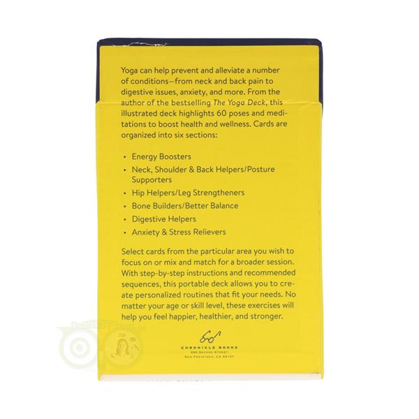 Grote foto the healing yoga deck olivia h. miller engelse versie boeken overige boeken