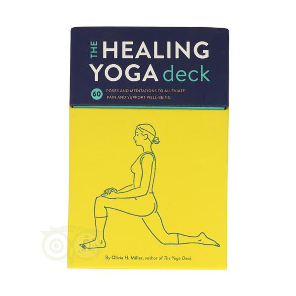 Grote foto the healing yoga deck olivia h. miller engelse versie boeken overige boeken