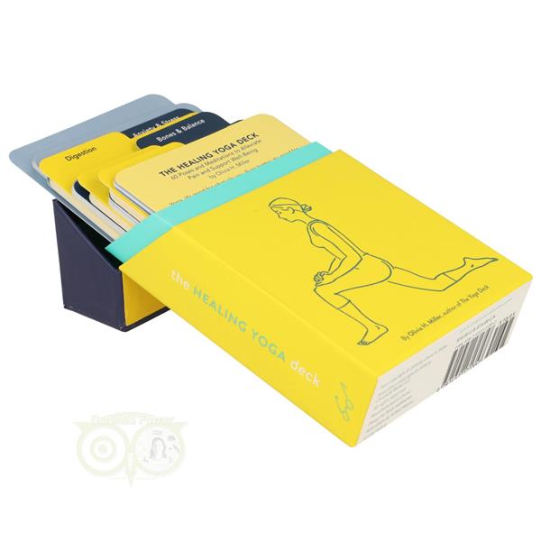 Grote foto the healing yoga deck olivia h. miller engelse versie boeken overige boeken