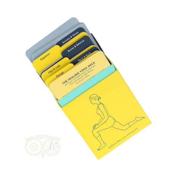 Grote foto the healing yoga deck olivia h. miller engelse versie boeken overige boeken
