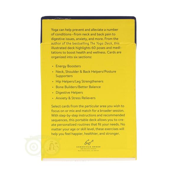 Grote foto the healing yoga deck olivia h. miller engelse versie boeken overige boeken