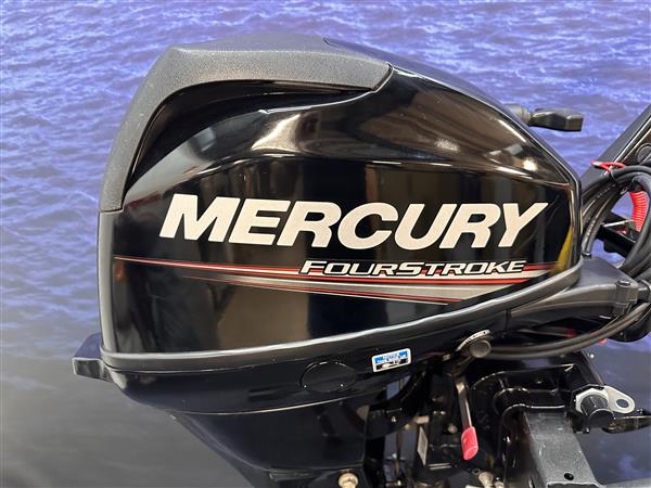 Grote foto mercury 20 pk artnr 2544 langstaart elektrisch gestart op de watersport en boten buiten en binnenboordmotoren