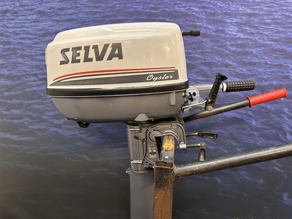 Grote foto selva 5 pk buitenboordmotor artnr 0382 langstaart als nieuw watersport en boten buiten en binnenboordmotoren