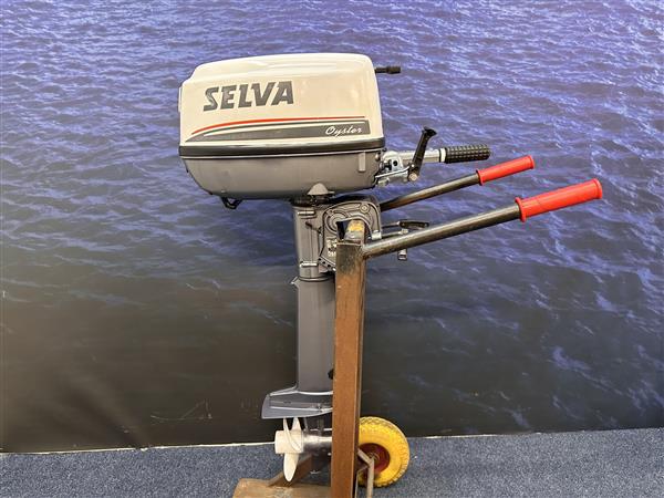 Grote foto selva 5 pk buitenboordmotor artnr 0382 langstaart als nieuw watersport en boten buiten en binnenboordmotoren