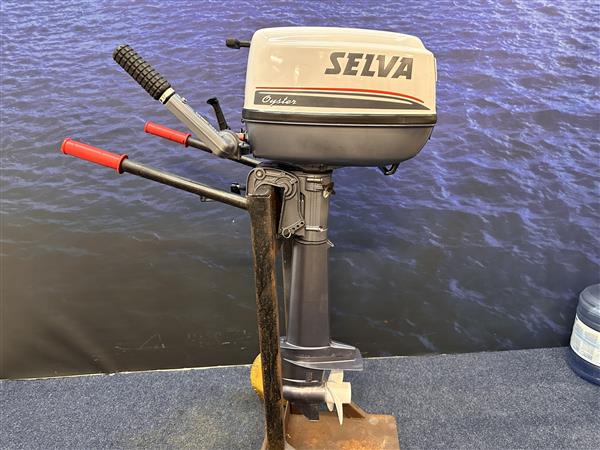 Grote foto selva 5 pk buitenboordmotor artnr 0382 langstaart als nieuw watersport en boten buiten en binnenboordmotoren