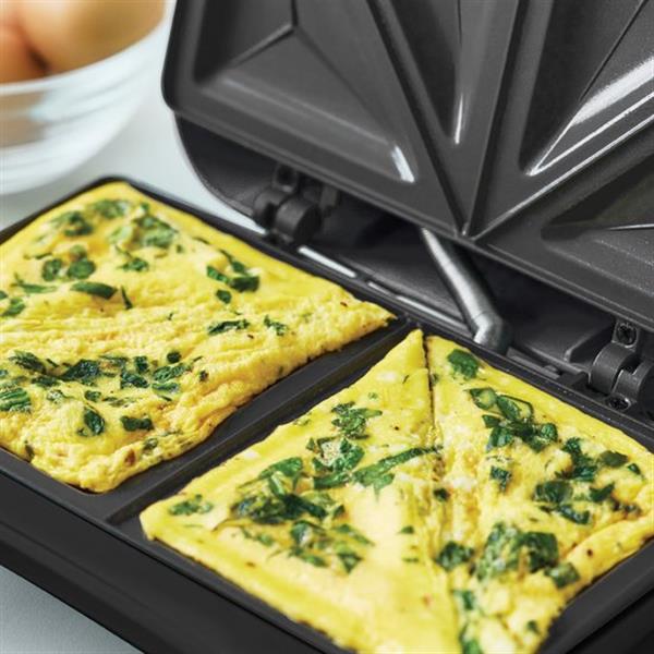 Grote foto greenchef tosti pro apparaat panini croques quesadilla grijsblauw pfas vrij verpakking witgoed en apparatuur algemeen