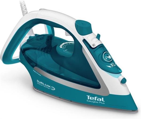 Grote foto tefal easygliss plus stoomstrijkijzer fv5737 waterdruppels ivm testen verpakking beschadigd witgoed en apparatuur algemeen