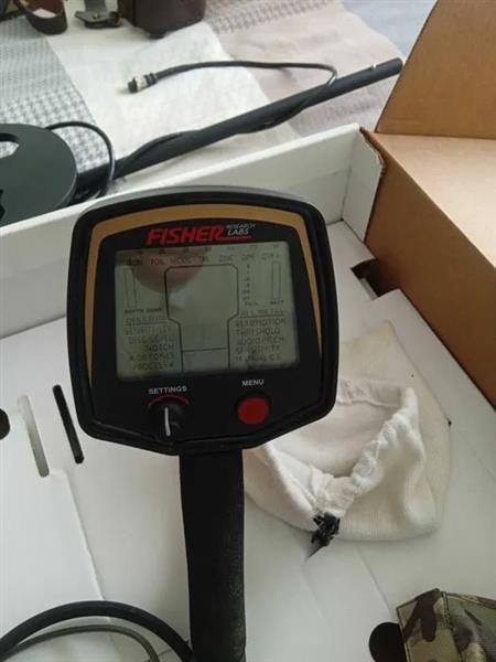 Grote foto metaaldetector fisher f75 hobby en vrije tijd metaaldetectors
