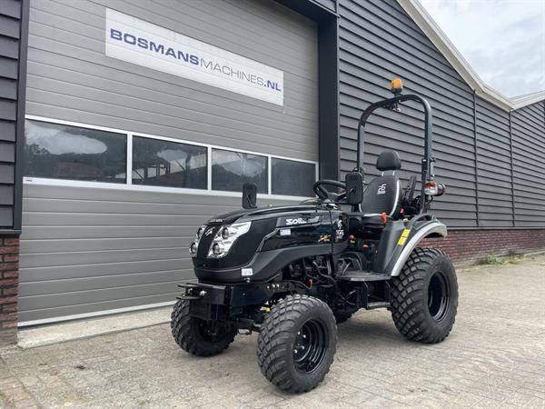 Grote foto solis 26 hst minitractor black edition garden pro nieuw agrarisch tractoren