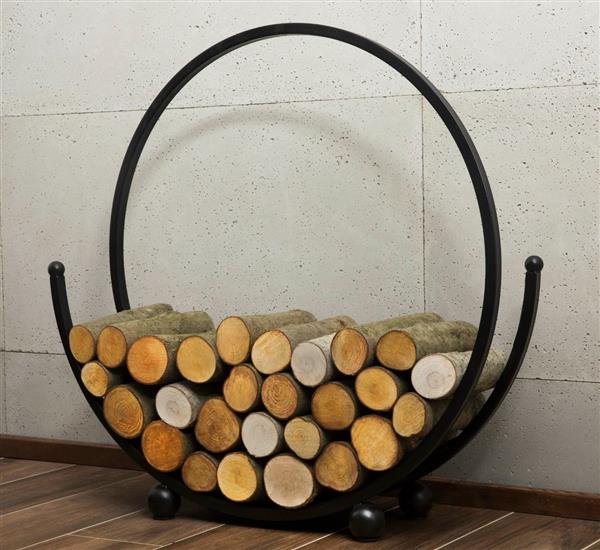 Grote foto wood rack spiral 80cm huis en inrichting woningdecoratie
