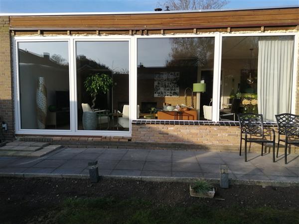 Grote foto voorraad kantel schuifpuien wit kunststof doe het zelf en verbouw kozijnen en schuifpuien