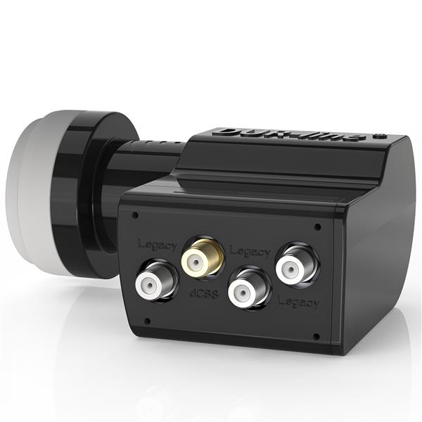 Grote foto dur line uk 124 3l unicable 2 jess lnb met 3x legacy telecommunicatie zenders en ontvangers