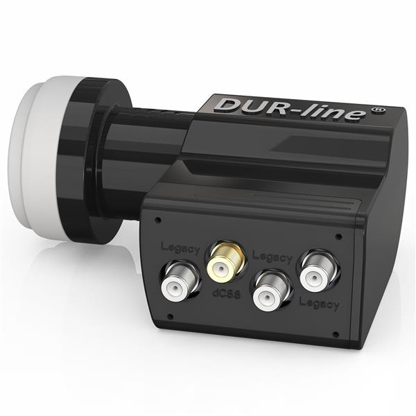 Grote foto dur line uk 124 3l unicable 2 jess lnb met 3x legacy telecommunicatie zenders en ontvangers