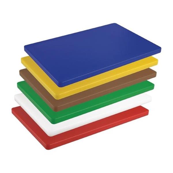 Grote foto hygiplas kleurcode lage dichtheid snijplank 2x45x30cm rood diversen overige diversen