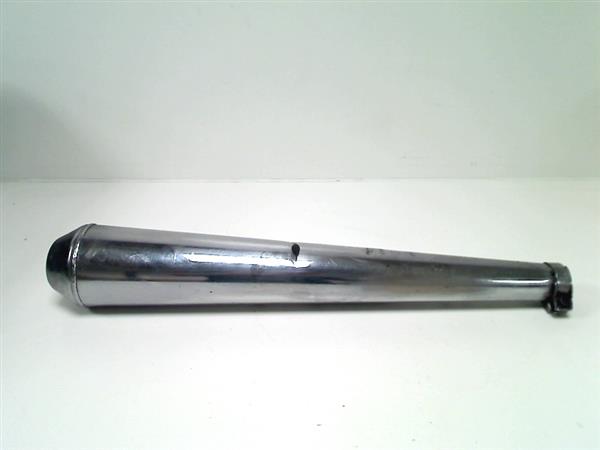 Grote foto yamaha xs 250 1977 1981 0935 uitlaat demper rechts motoren overige accessoires
