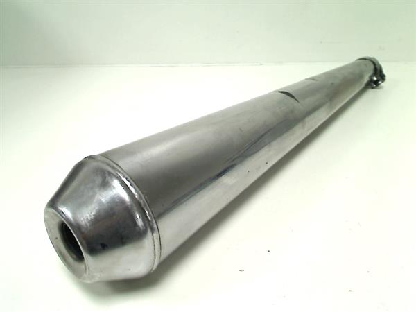 Grote foto yamaha xs 250 1977 1981 0935 uitlaat demper rechts motoren overige accessoires