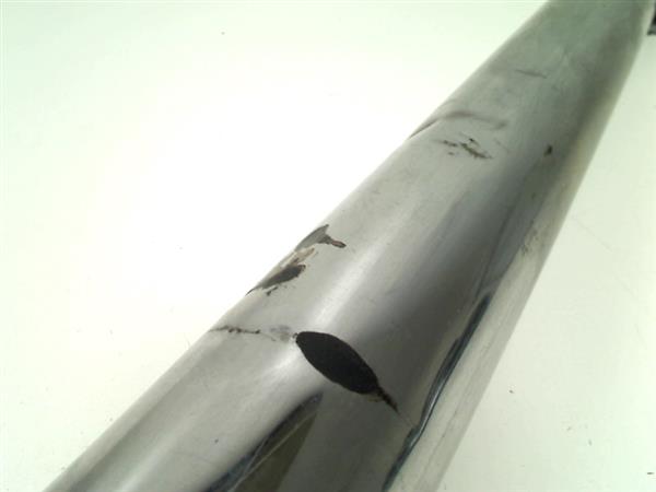 Grote foto yamaha xs 250 1977 1981 0935 uitlaat demper rechts motoren overige accessoires