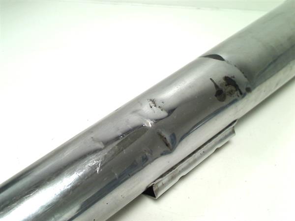 Grote foto yamaha xs 250 1977 1981 0935 uitlaat demper rechts motoren overige accessoires