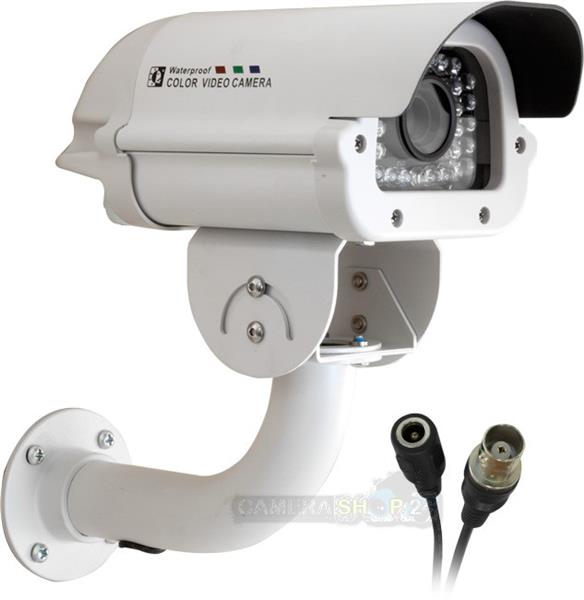 Grote foto aanbieding analoog bullet camera sony ccd 420tvl 50m nachtzicht en ic50b 32 audio tv en foto videobewakingsapparatuur