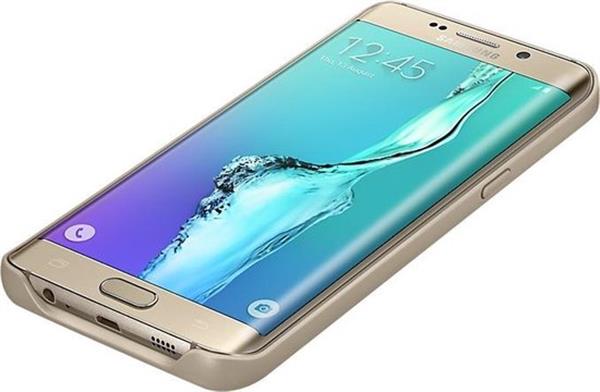 Grote foto samsung draadloze powerbank voor samsung s6 edge plus goud telecommunicatie opladers en autoladers