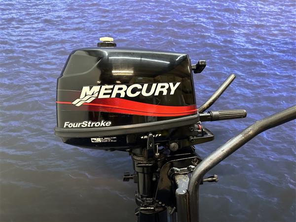 Grote foto mercury 4 pk buitenboordmotor artikel nr 6342 watersport en boten buiten en binnenboordmotoren