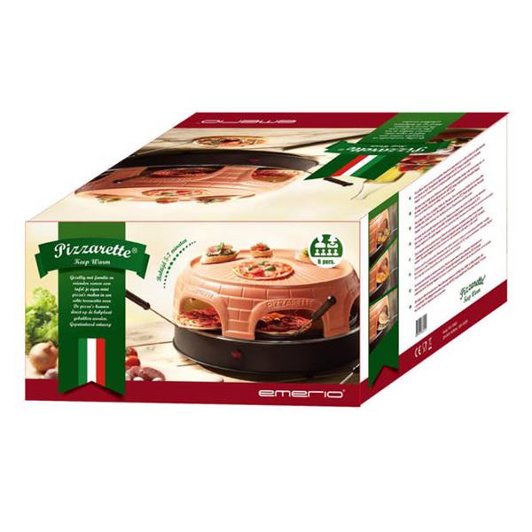 Grote foto emerio pizzarette keep warm po 115848 6 persoons in verkeerde doos en lichte krasjes zie foto huis en inrichting keukenbenodigdheden