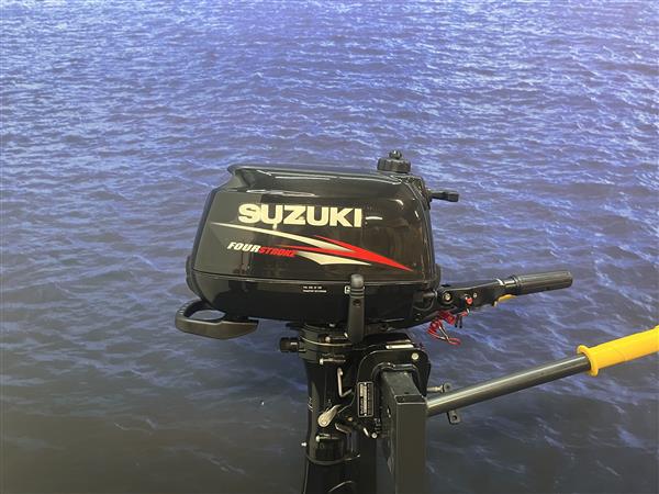 Grote foto suzuki 5 pk buitenboordmotor artnr. 3217 langstaart nog als watersport en boten buiten en binnenboordmotoren