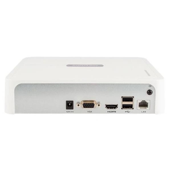 Grote foto hikvision 4mp 4 kanaals nvr recorder audio geen poe hwn 2104h audio tv en foto videobewakingsapparatuur