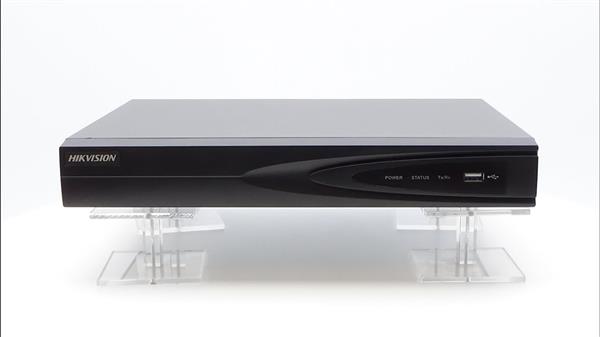 Grote foto hikvision 4k 4 kanaals nvr recorder audio 4x poe 7604ni q1 4p audio tv en foto videobewakingsapparatuur