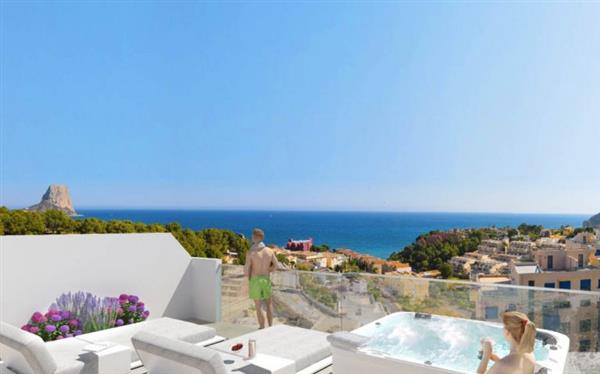 Grote foto uw nieuwe appartement in calpe met parking en huizen en kamers bestaand europa