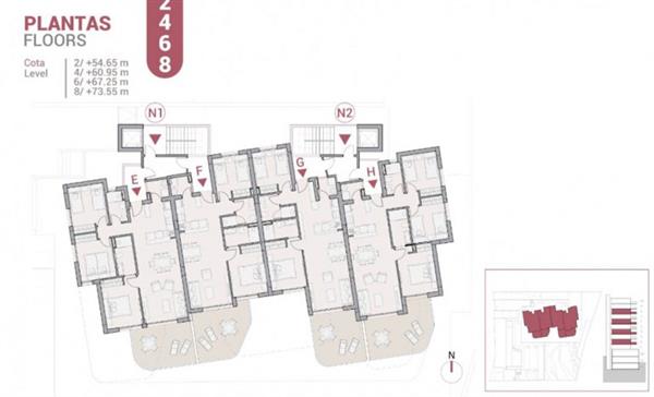 Grote foto uw nieuwe appartement in calpe met parking en huizen en kamers bestaand europa