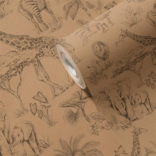 Grote foto behang safari toffee safari toffee kinderen en baby complete kinderkamers