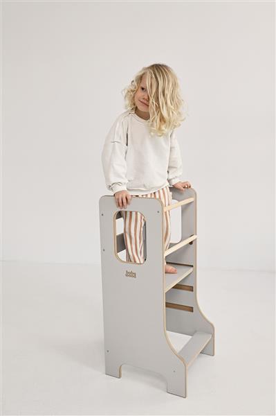 Grote foto kitchen helper slim babywood gray gray kinderen en baby overige