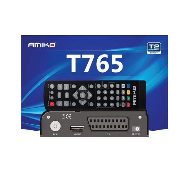 Grote foto amiko t765 terrestrial ontvanger en media speler fhd h.265 telecommunicatie zenders en ontvangers