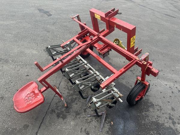 Grote foto gercon schoffelmachine 4 rijen met mechanische besturing agrarisch cultivators en woelers