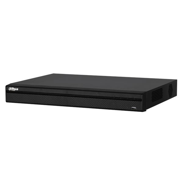 Grote foto 2e kans dahua 4k 8 kanaals nvr recorder geen poe 2x hdd nvr5208 4ks2 audio tv en foto videobewakingsapparatuur