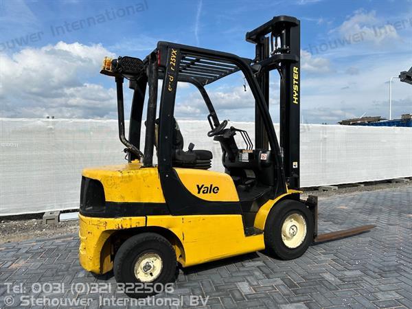 Grote foto yale gdp25 vx diesel heftruck 2.5 ton vorkheftruck gdp25vx agrarisch heftrucks