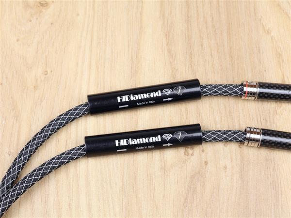 Grote foto hidiamond d7 audio interconnects rca 1 0 metre audio tv en foto onderdelen en accessoires