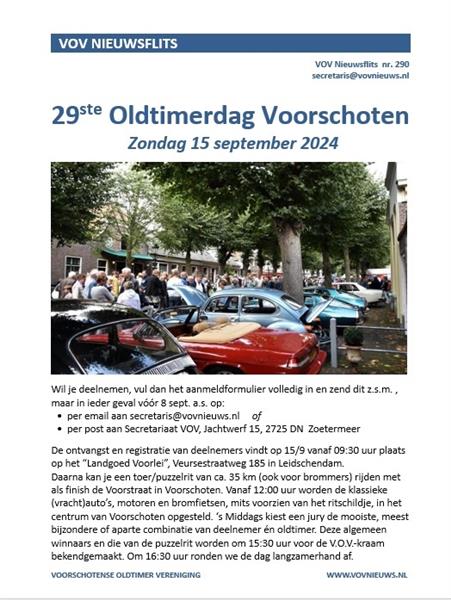 Grote foto 29e voorschotense oldtimerdag 15 september 2024 hobby en vrije tijd evenementen